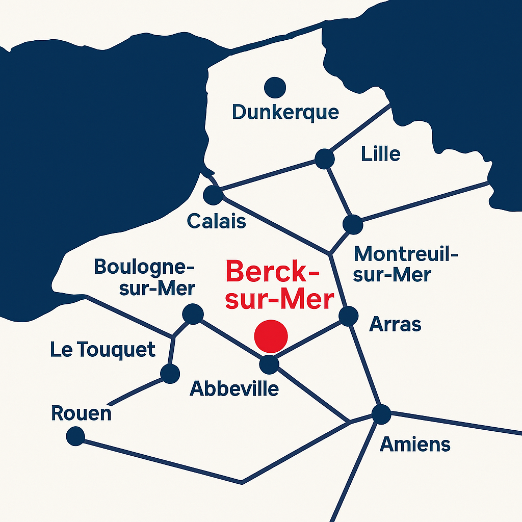 Carte des interventions FORTEK dans le Nord